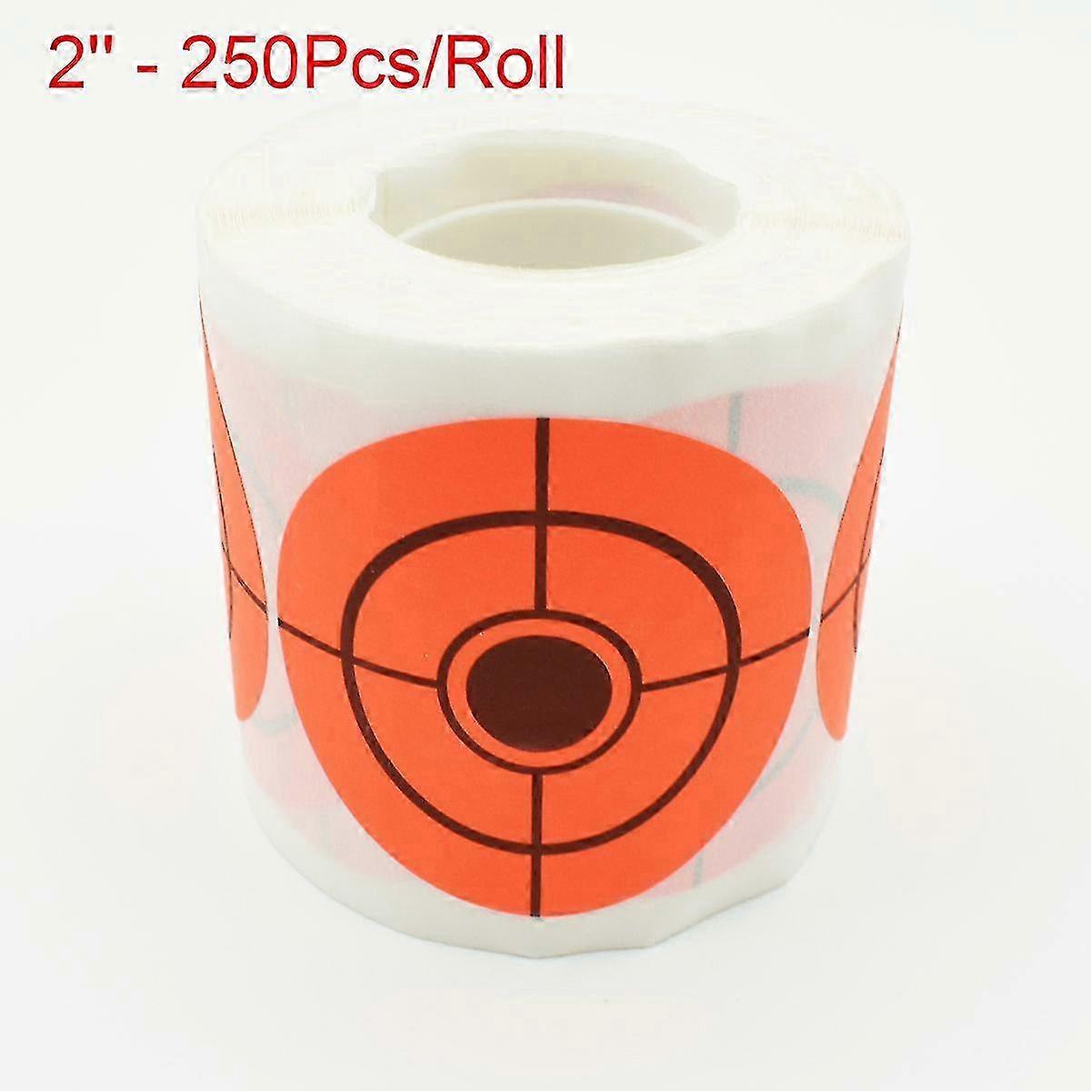 Self-Adhesive Shooting Target Stickers 2/3 Inch, Bullseye Practice Range Training
