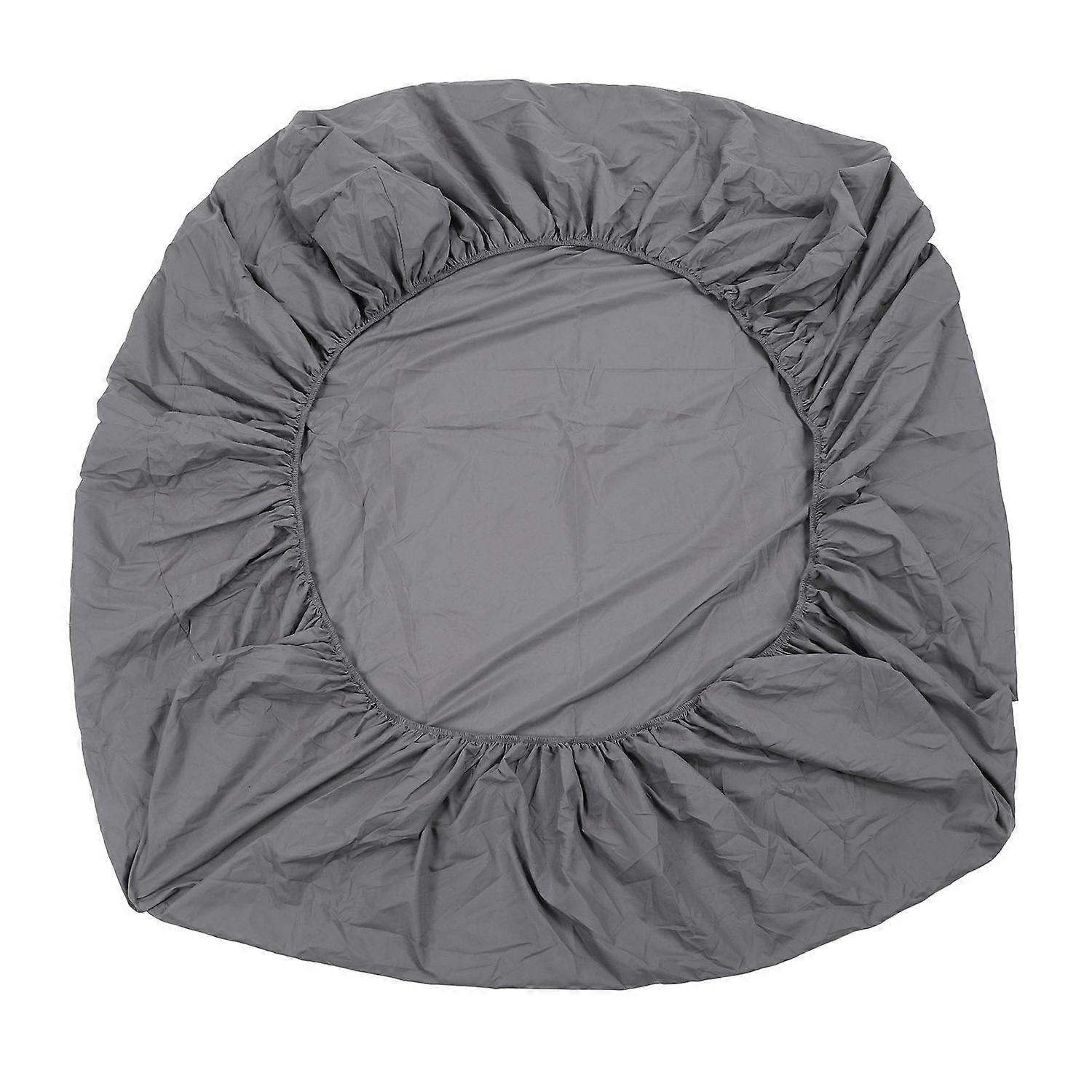 Fitted Bed Sheet Wrinkle Resistant Soft Breathable Anti Fade Bedding Fitted Sheet Only for Bedroom D