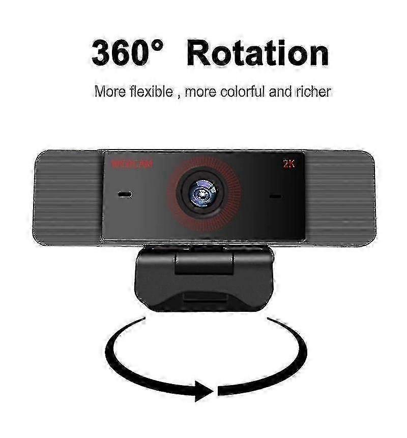 Computer Usb Webcam,webcam With Microphone Webcam Camera Auto Focus Webcam 2k