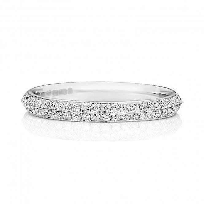 Wedding Band 18ct Gold Diamond Full Eternity Ring WQ252W