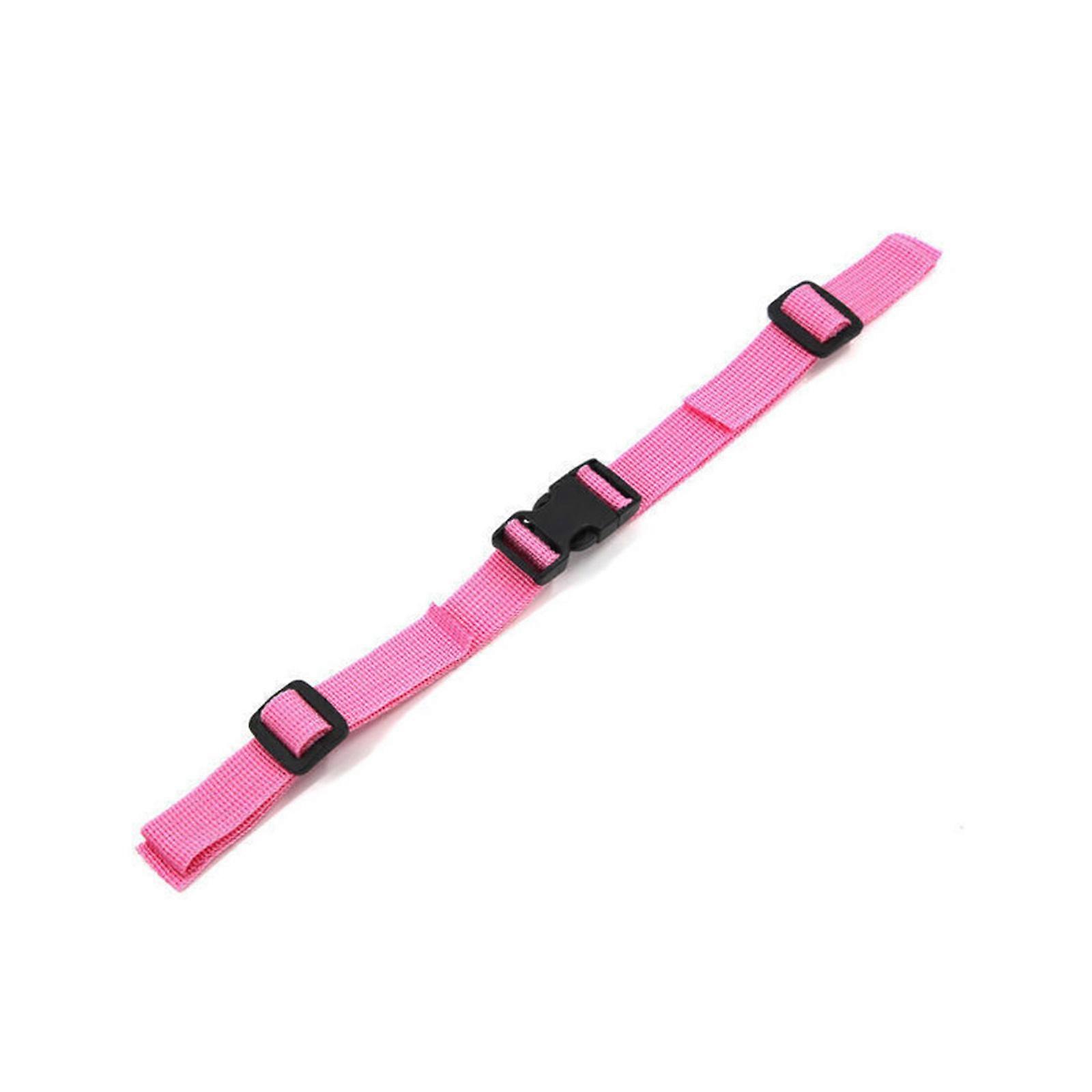 Adjustable Nylon Shoulder Strap Buckle for Backpack Reduce Shoulder Burden and Provide Comfortable Experience  Pink