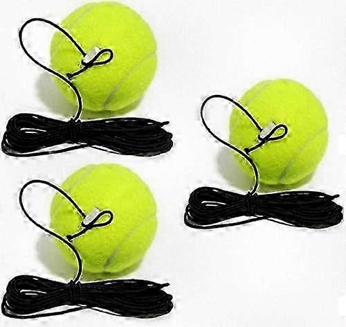 3-Piece Tennis Practice Ball Set for Training and Replacement (96 chars)