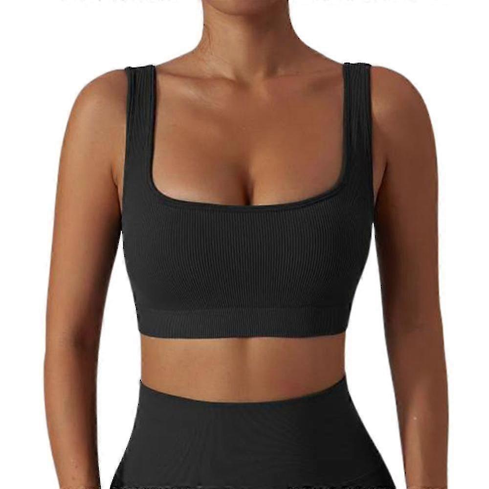 Medium Support Seamless Workout Bra with Removable Cups - Designed by SHENSHEN