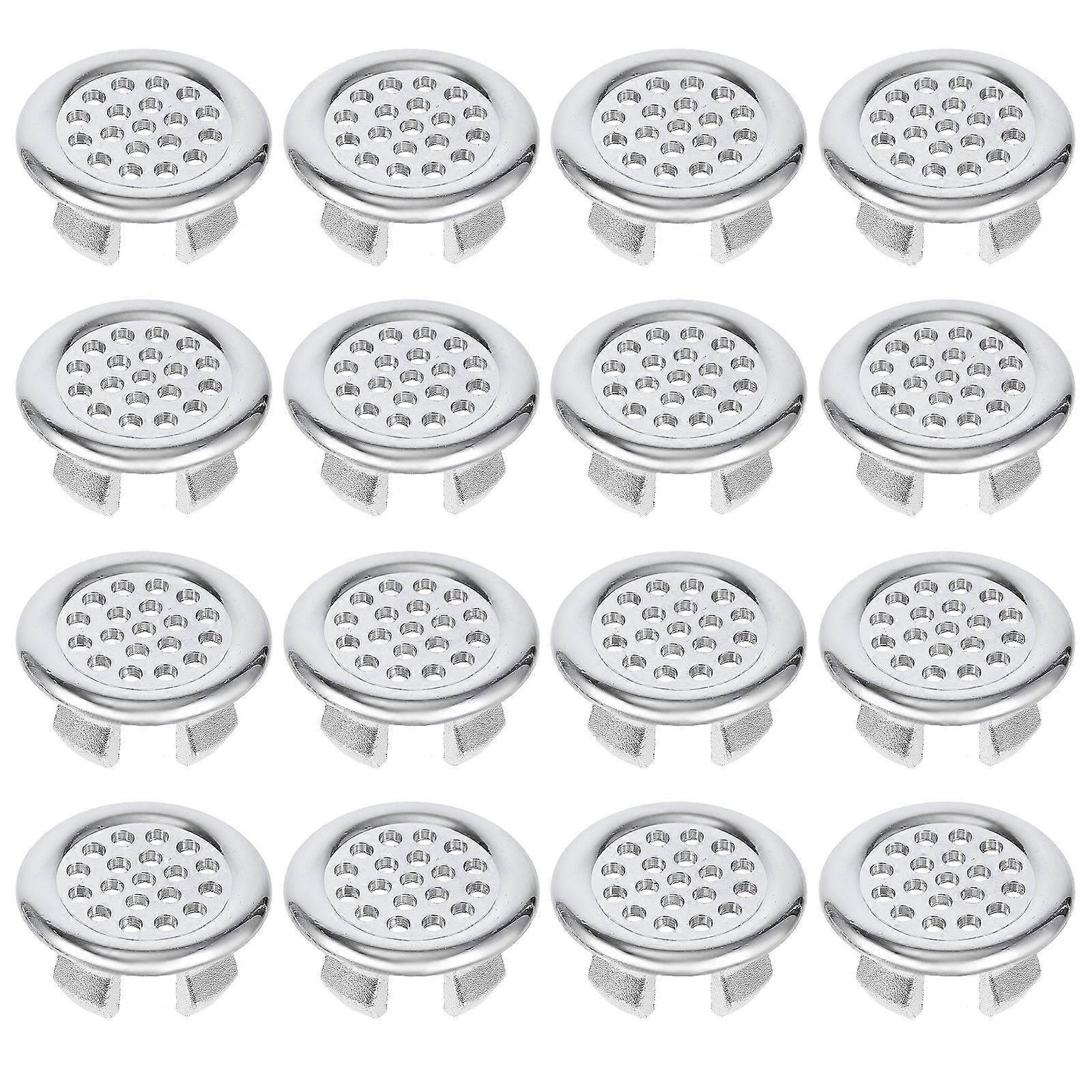20pcs Bathroom Wash Basin Overflow Rings Bathroom Sink Overflow Drain Covers