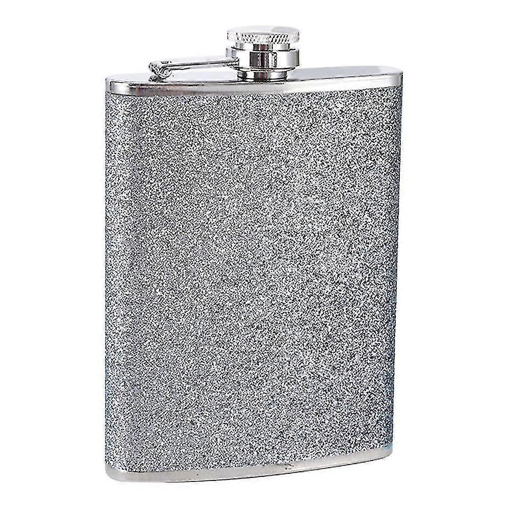 Flasque d'extérieur en acier inoxydable avec paillettes colorées - 230 ml