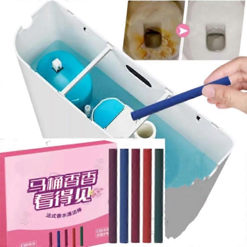 Multi-functional Deodorizing Toilet Cleaning Sticks,Automatic Long-Lasting Fresh