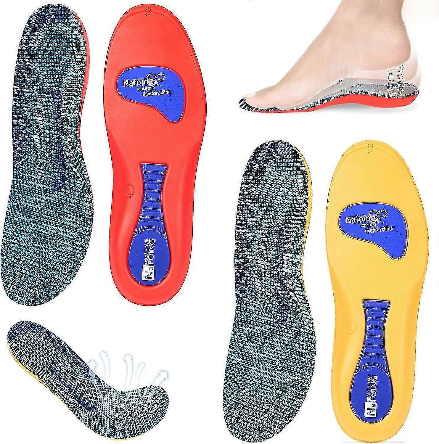 2 Çift Norelie Tabanlık, Kemer Destekli Norelie Ortopedik Tabanlık, İş Ayakkabıları için Comfort Ortopedik Tabanlık, Spor Ayakkabıları