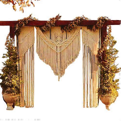 Handmade Cotton Rope Hanging Tapestry for Event Backdrop