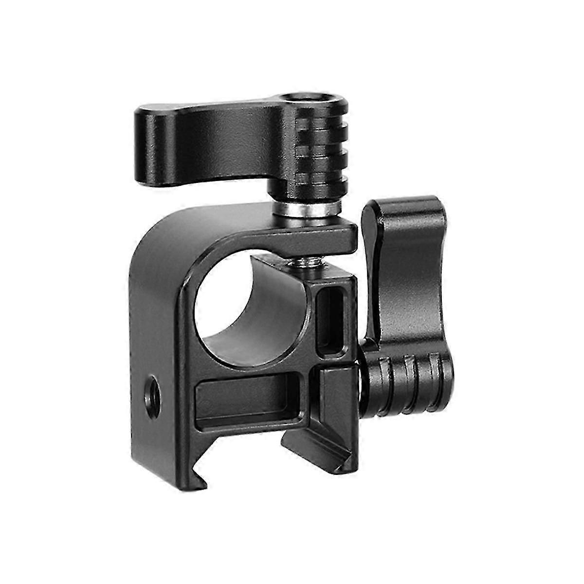 15mm Single Hole Clamp Rig Quick Release for Dslr Cameras Monitor Viewfinder Attach