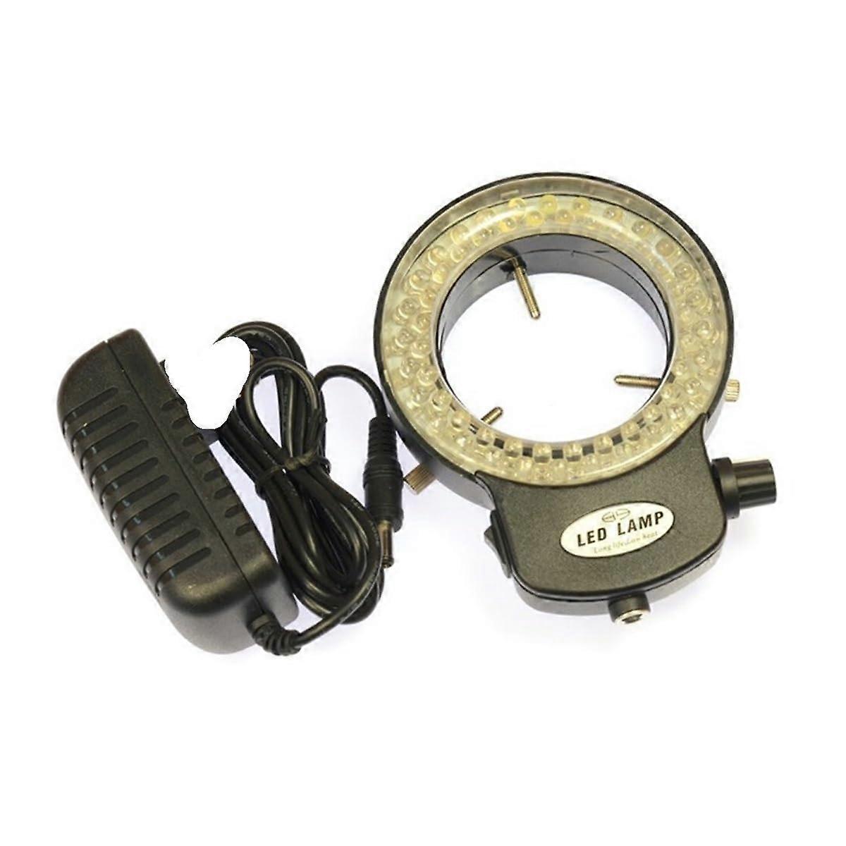 Microscope Observation Adjustable 56 LED Ring Light Illuminator Lamp for Industry Stereo Microscope Ref: 2118