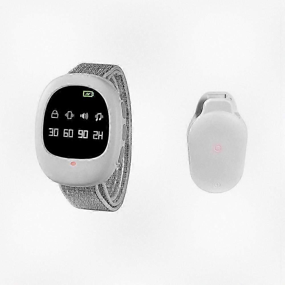 Wireless Bedwetting Alarm for Kids and Elderly, Vibration Potty Training Watch with Bedwetting Monitor Sensor Suitable for Children
