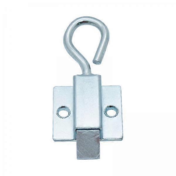 6xAutomatic Door Bolt Latch Pull Rings Latch Lock Durable Thickened Automatic