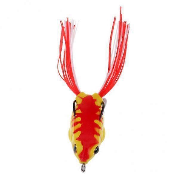 2-6pack Topwater Frog Fishing Lure Soft Artificial Bait Crankbaits Hook Baits