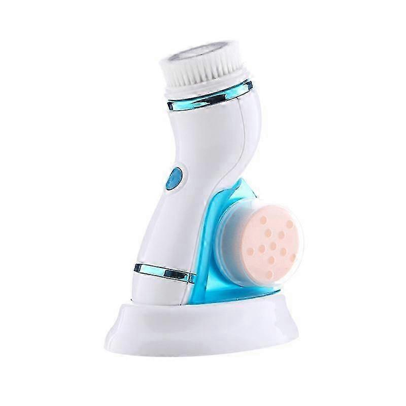 4 In 1 Facial Cleansing Brush - Rechargeable Face Brush Set