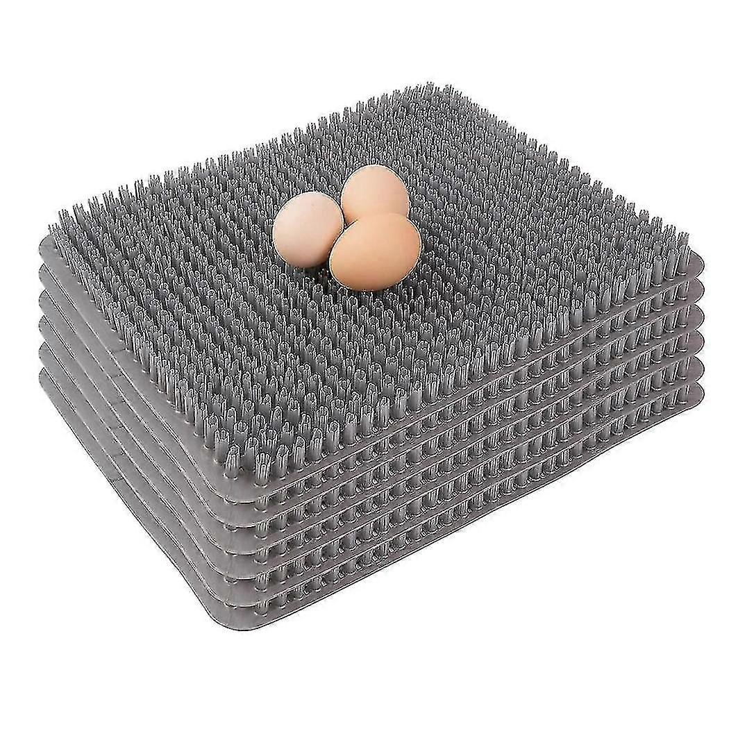 Chicken Nesting Pads, Washable Nesting Box Pads For Chickens, Reusable Nesting Pads For Chicken Coop, 6 Pcs (gray)