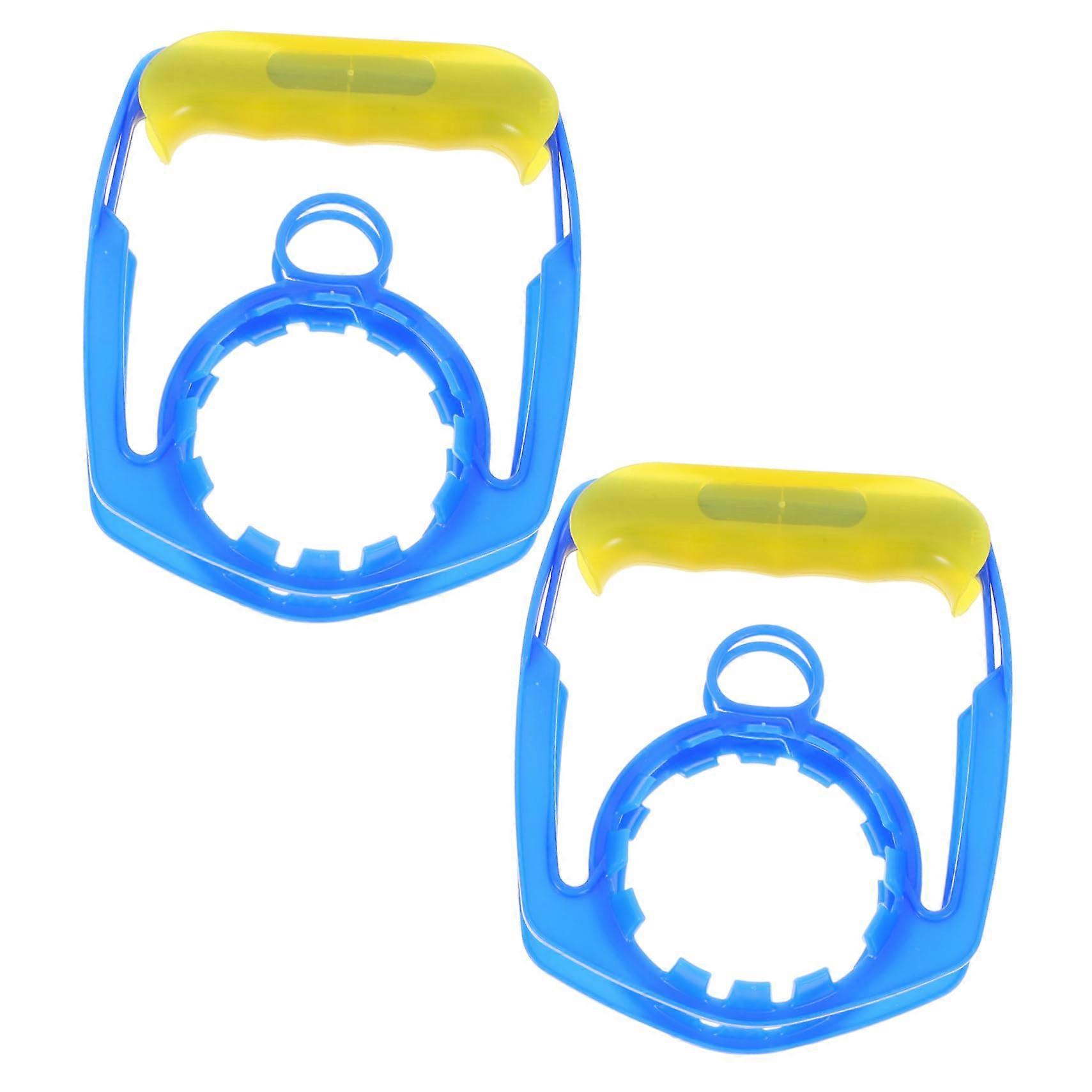 2 x Water Bucket Lifter Handles for 5 Gallon Water Jug, Plastic Water Bucket Handle for Easy Lifting and Carrying