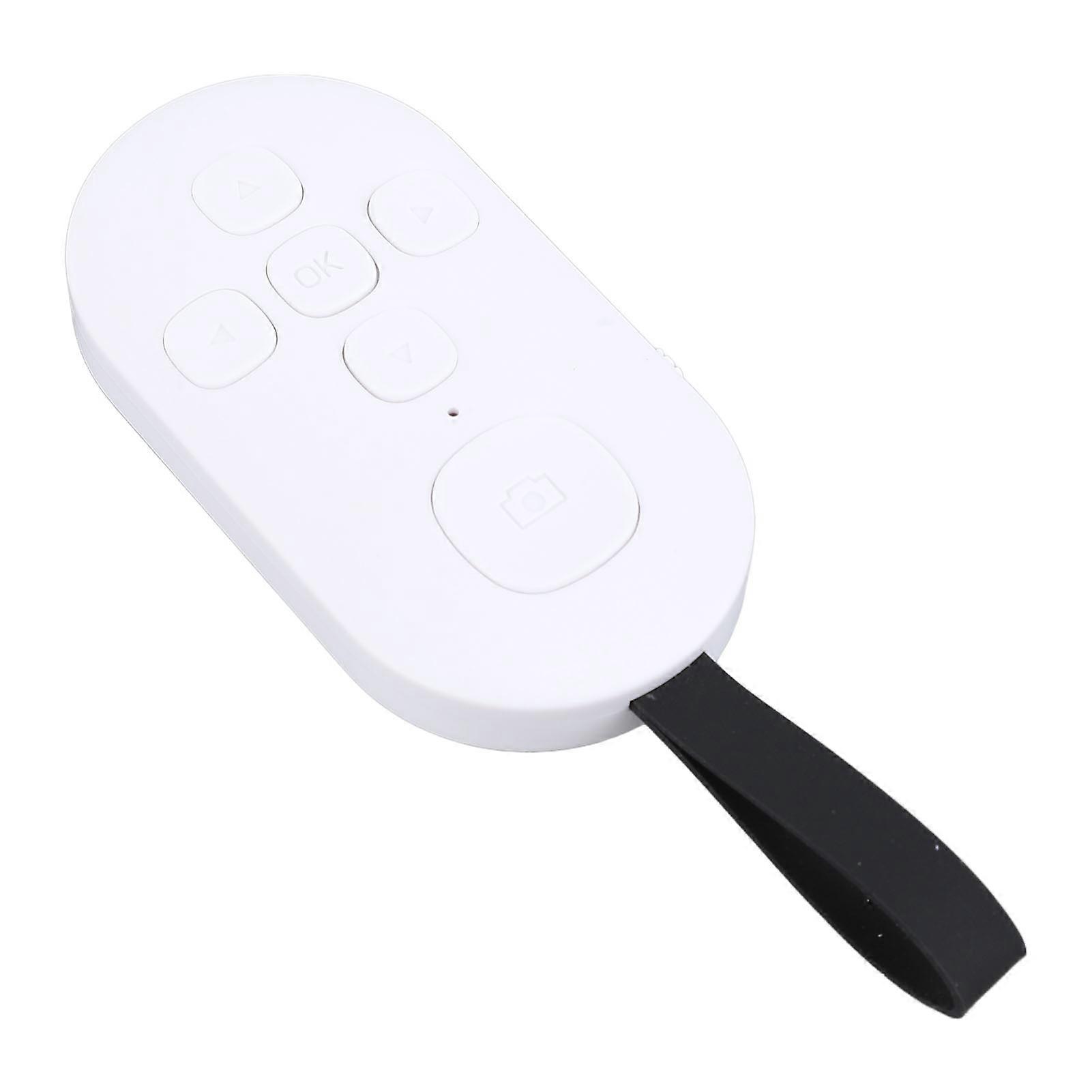 Scrolling Remote Control Page Turner BT for TikTok Mobile Phone Tablet Camera Shutter Photo Video Accessories White 