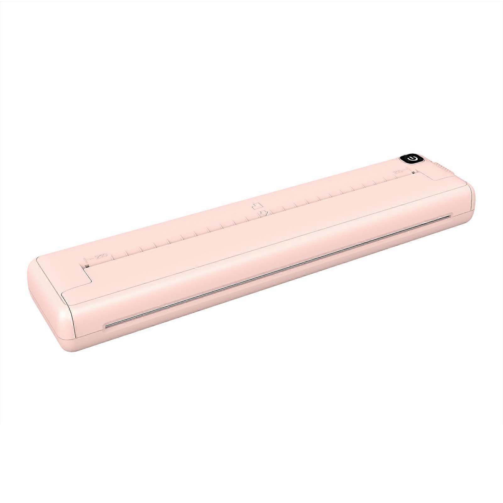 Portable Printer Multifunctional 200dpi High Clear Printing Bluetooth A4 Printer for Homework Study Materials