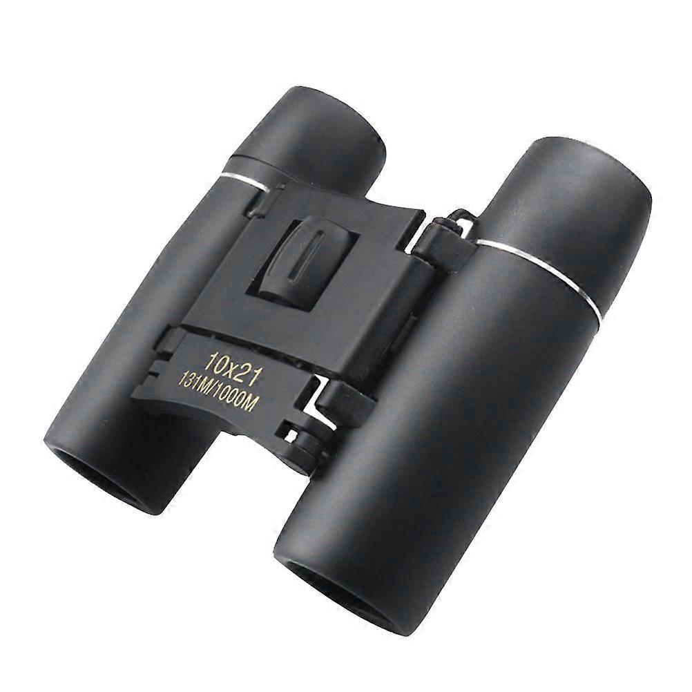 Kids Binoculars with High Magnification and Wide Angle for Outdoor Play Black Portable ABS Rubber