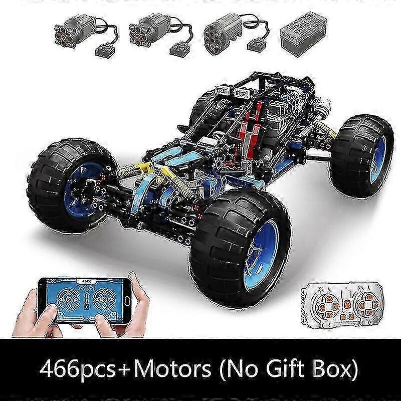Technical Buggy Car K96116 App Remote Control Moter Power Building Blocks Bricks Programming Gift Se
