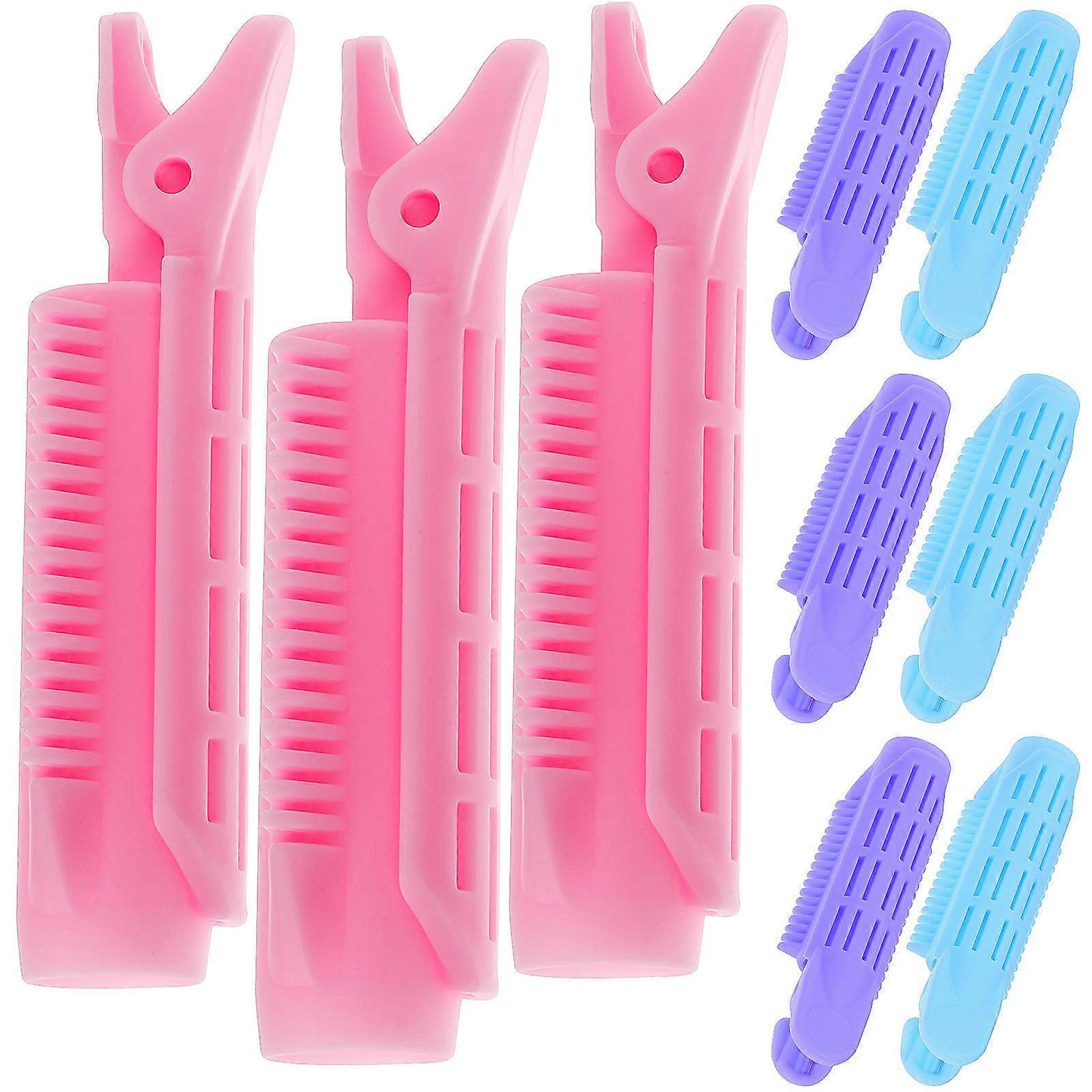 Volumizing Hair Root Clips Set for Curly Hair Styling 9pcs Salon & Travel Use for Women