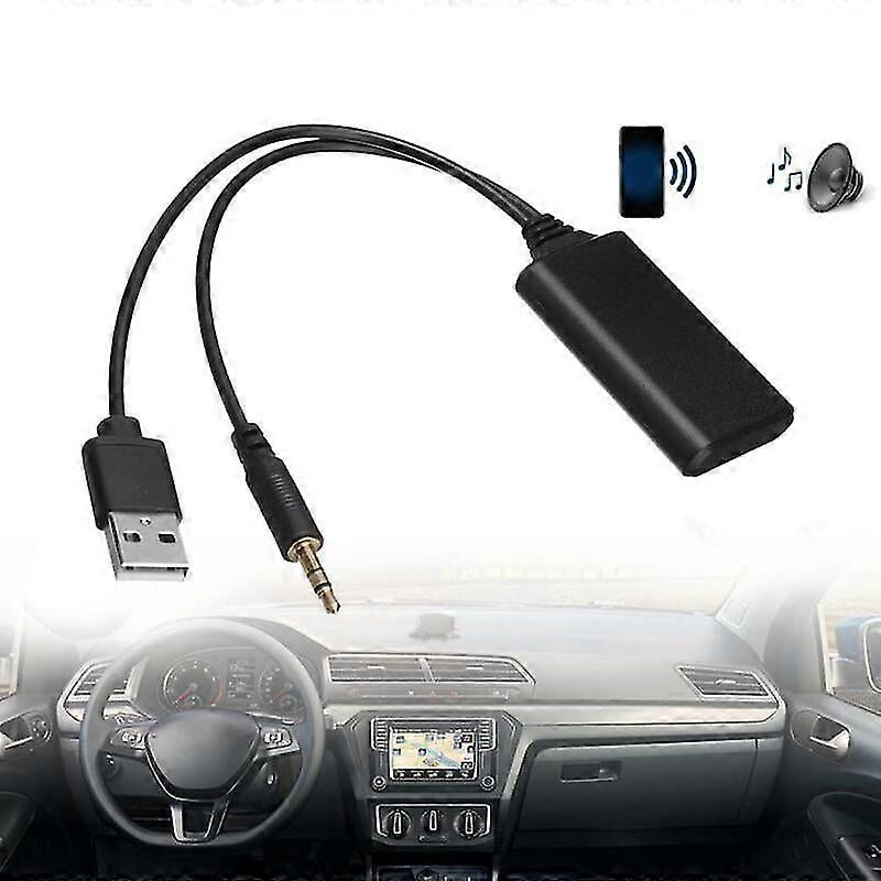 Car AUX Bluetooth-compatible Audio For BMW E90 E91 E92 E93 CableAs shown SZRH