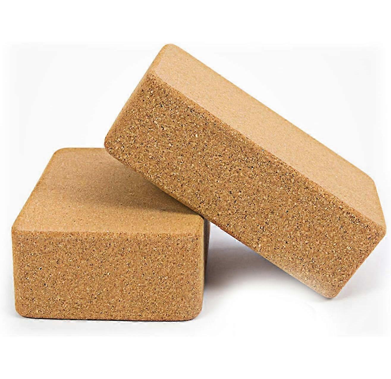2 Yoga Blocks - Non-Slip & Stable for Yoga & Pilates, All Levels