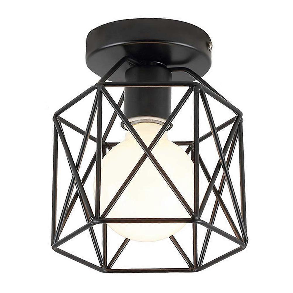 Hallway Ceiling Light,Rugged Metal Finish,Hanging Lamp Suitable for Multiple Rooms