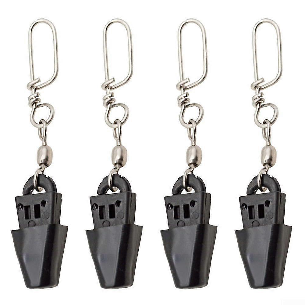 Angel Downrigger Cable Connectors 4-Pack for Enhanced Trolling Performance in Freshwater and Saltwater Fishing