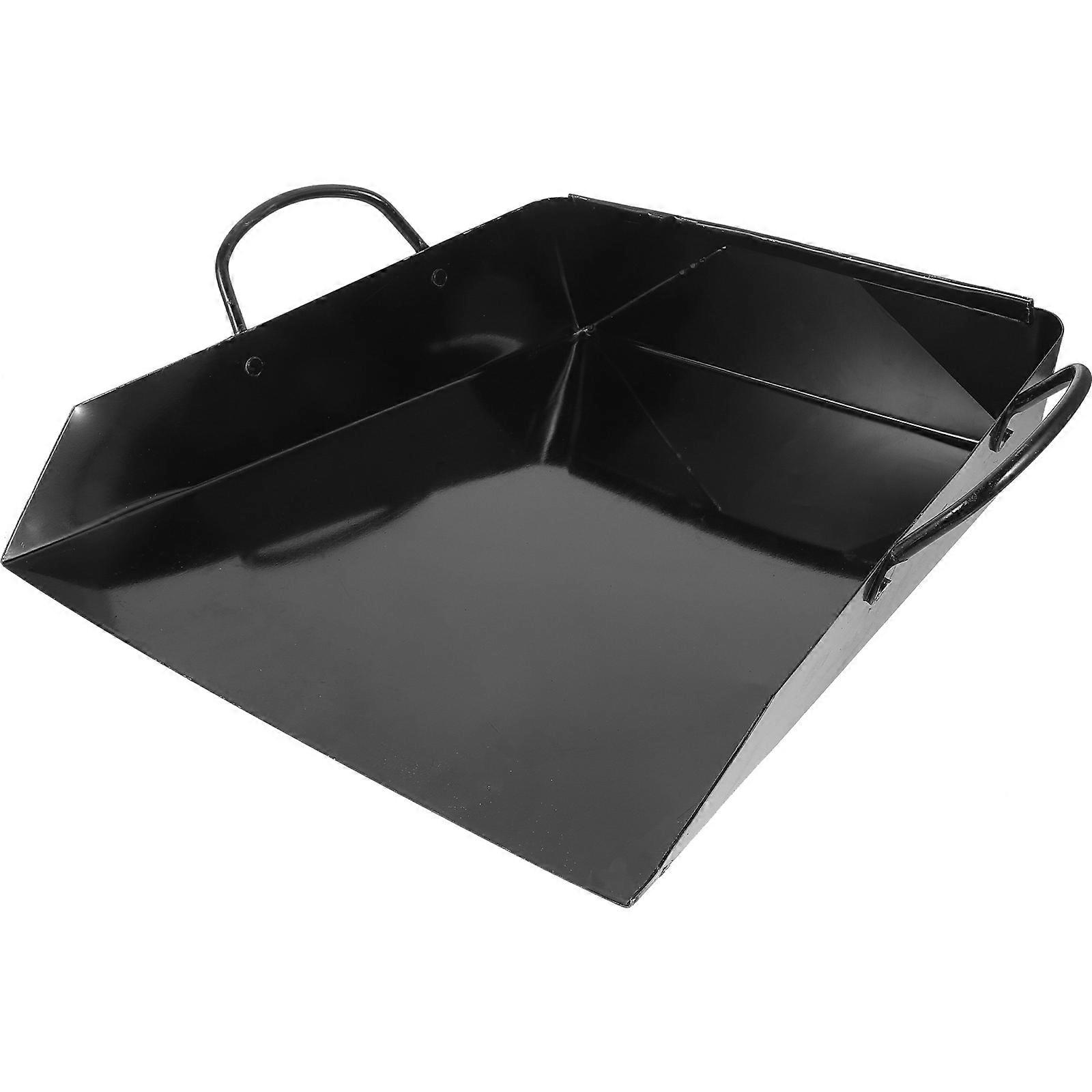 Dustpan For Factory Handheld Garbage Construction Site Black 40.00X36.00X12.00CM Storage 1Set