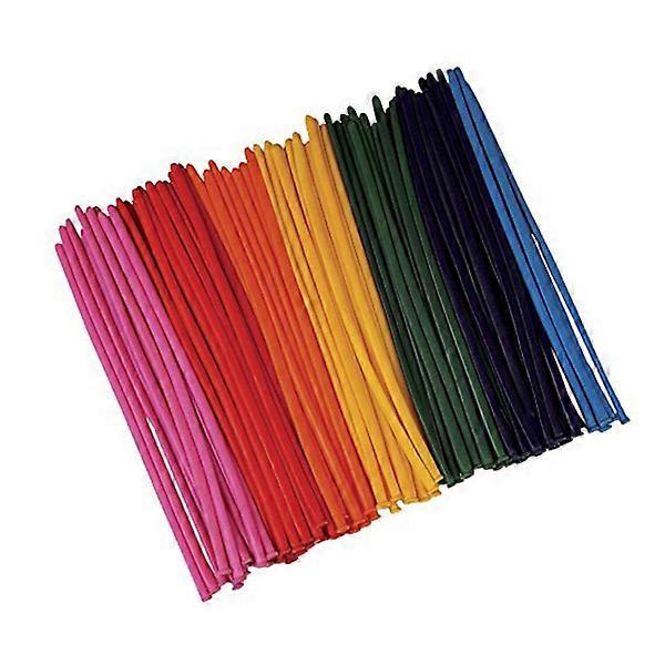 Balloons For Modelling Modeling Balloons With Pump Assorted Color For Celebrations 100Pcs
