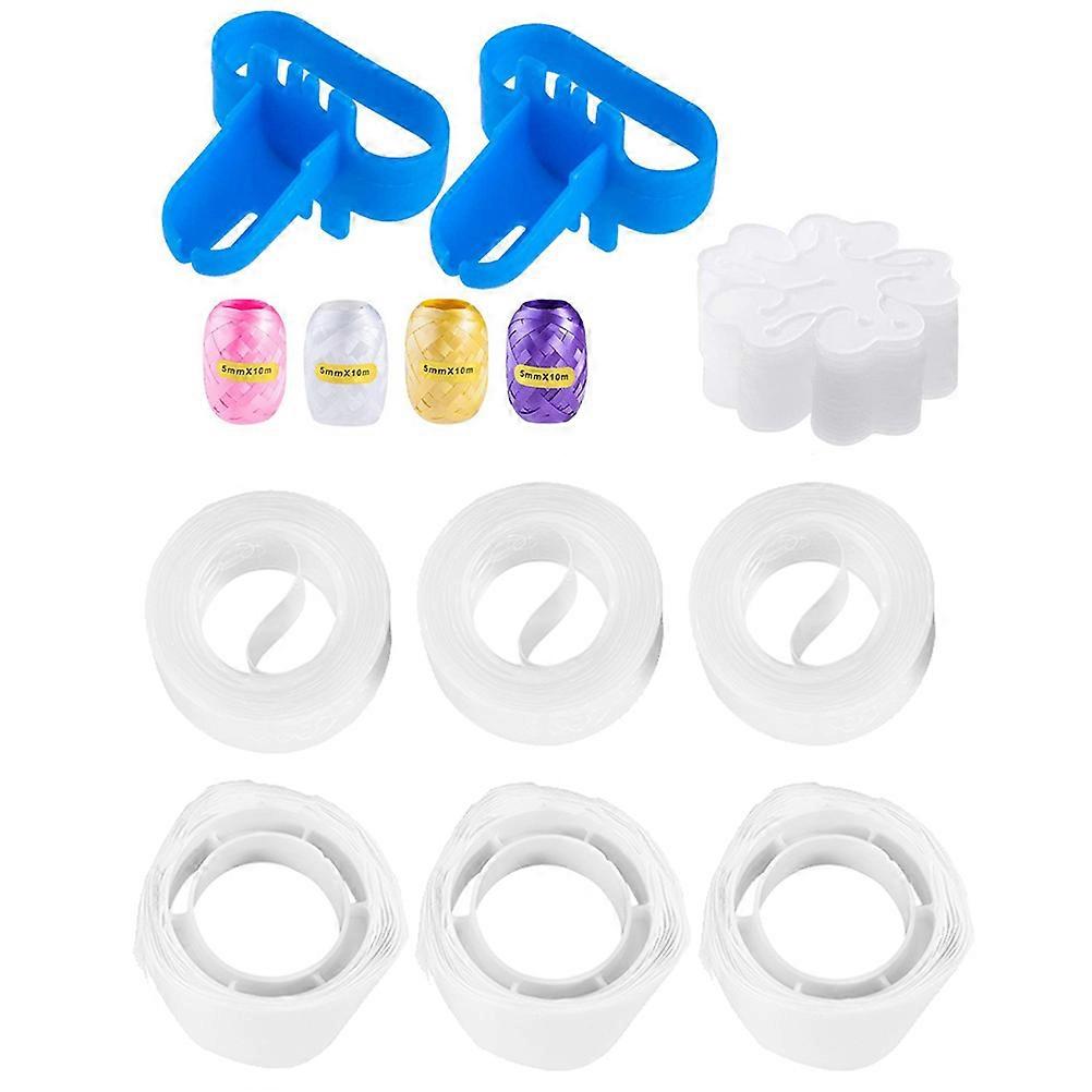 Chain Balloons Latex Chic Double-Hole Tool Set Wedding Party Fastening 32Pcs