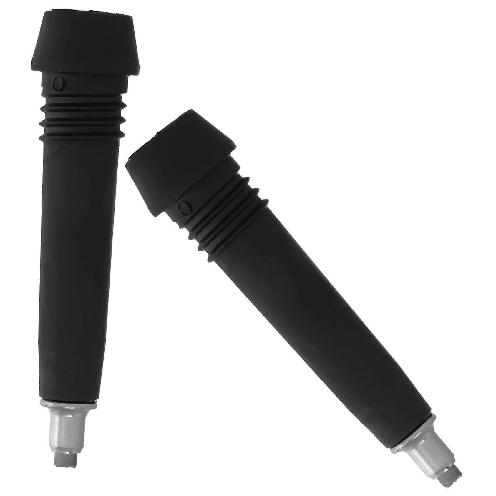 Trekking Pole Tips Replacement Pack of 2 Carbon Tungsten Steel Hiking Pole Accessories for Enhanced Protection