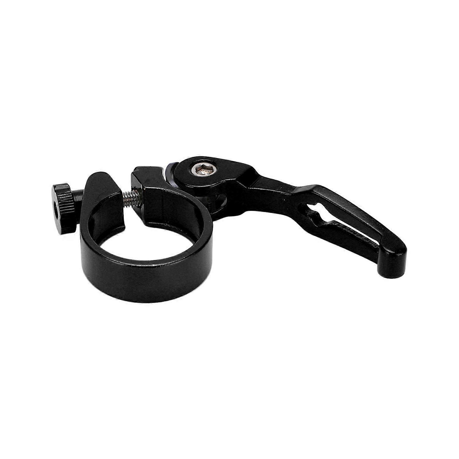 VIARON Aluminium Alloy MTB Seatpost Clip Quick Release Seatpost Clamps 31.8mmBlack