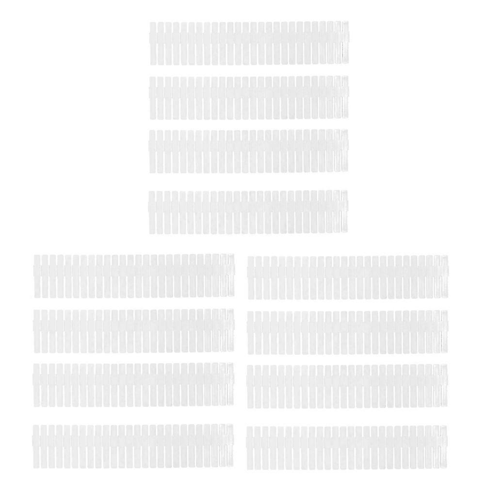 Diy Drawer Dividers Clothing Storage Organizer Household Items Classification Rectangular 12Pcs