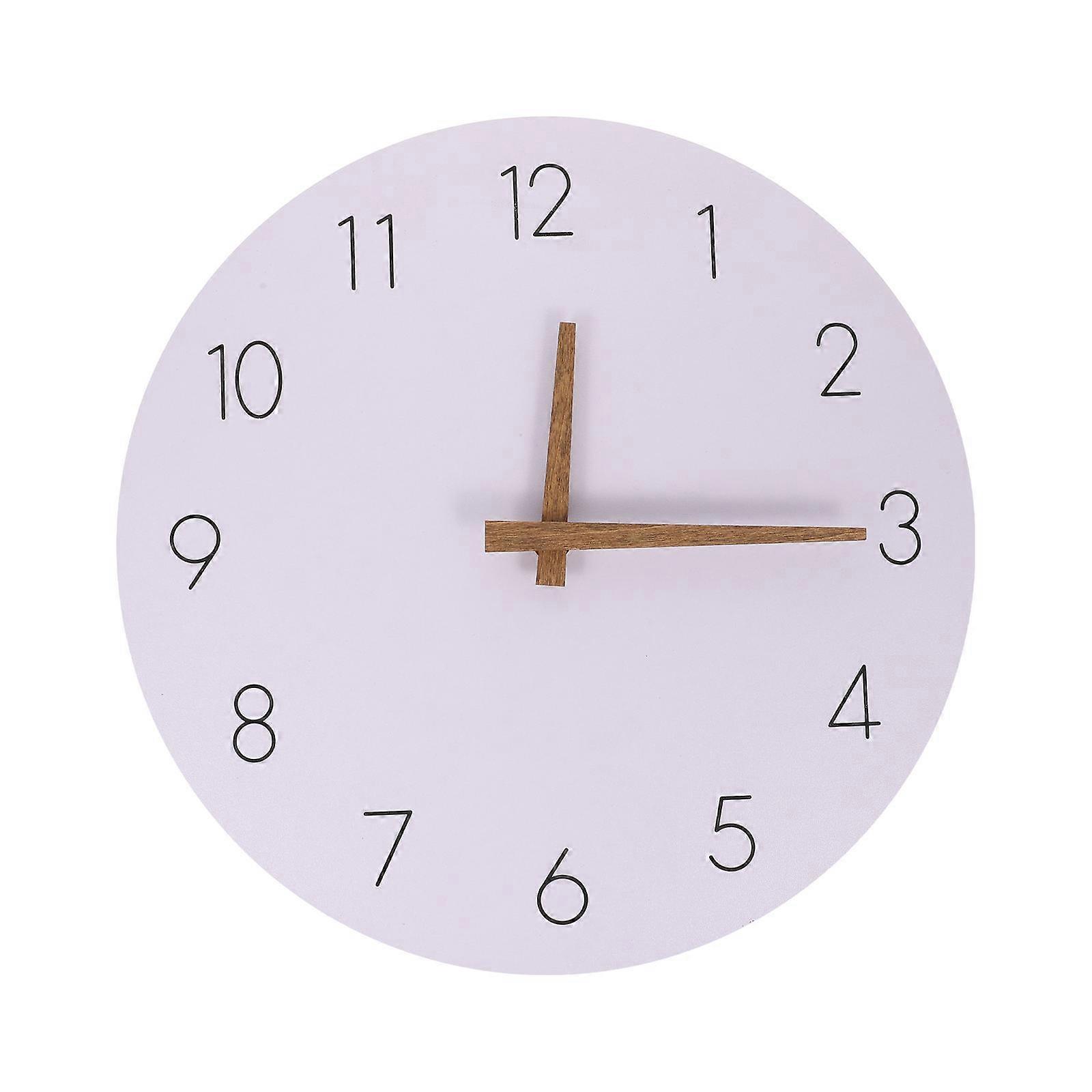 Modern Silent Wall Clock with for Home 1pc