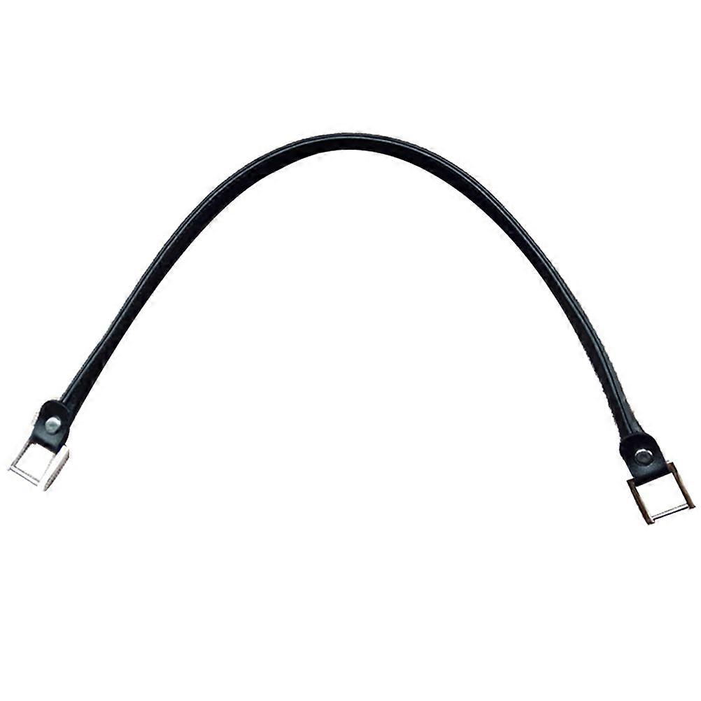 Bag Strap Replacement PU Material for Briefcase Everyday Use Black 57x1x1cm 1Pc