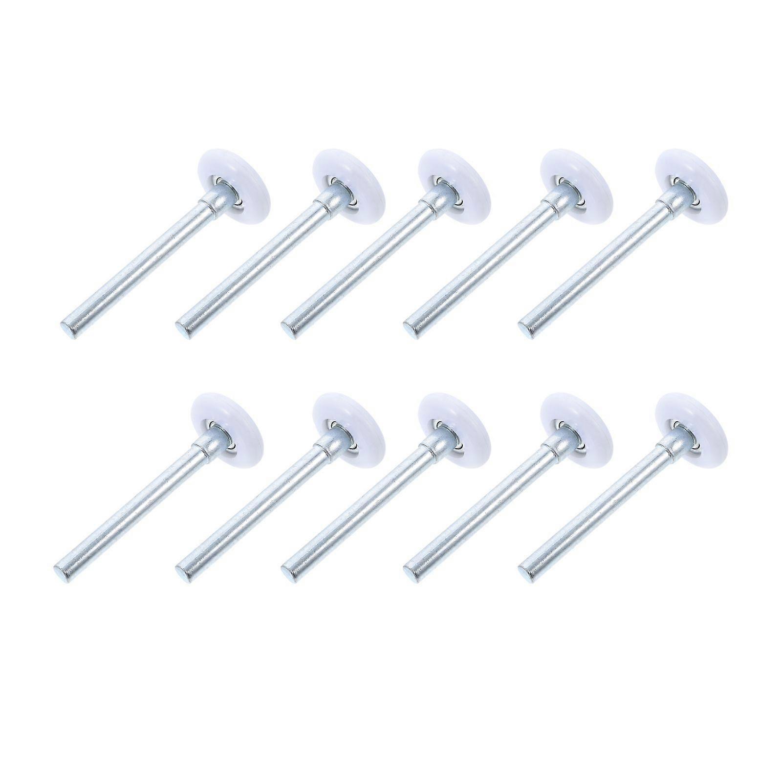 10Pcs Practical Nylon Wheels Garage Door Rollers Garage Door Guide Wheels