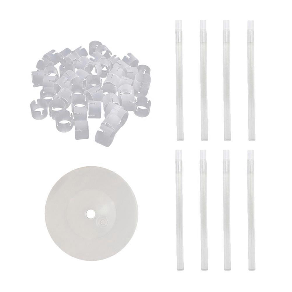Balloon Column Base Balloon Stand Kit Party Decoration Tube Shape Column Design 120x20cm Transparent 1 Set