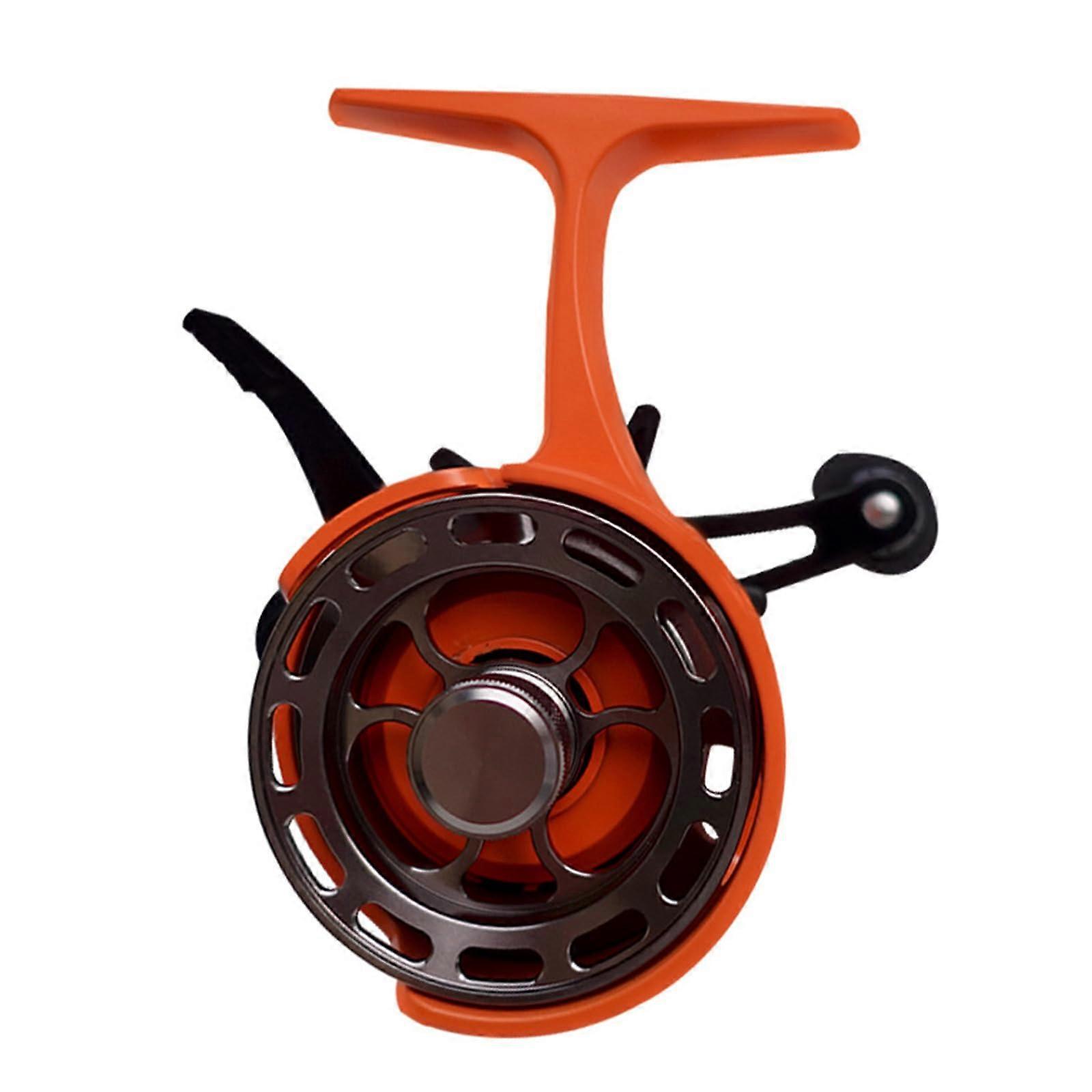 Inline Ice Fishing Reel Large Spool Diameter With 31BB 3 2:1 HighSpeed Ratio Magnetic Drop System Ice Fishing Reel