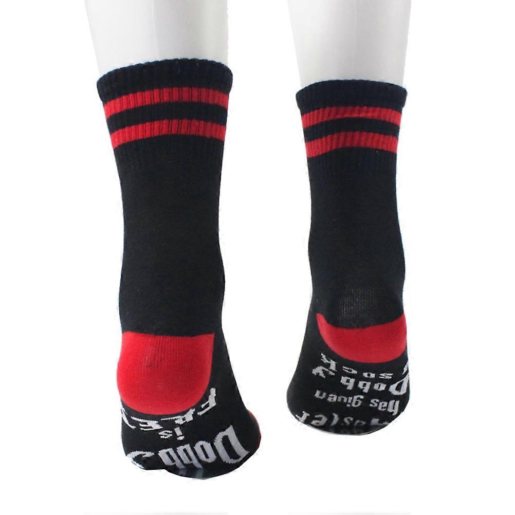 1 Pair Novelty Socks Master Has Given Dobby a Sock Dobby is Free Funny Crew Socks Gift