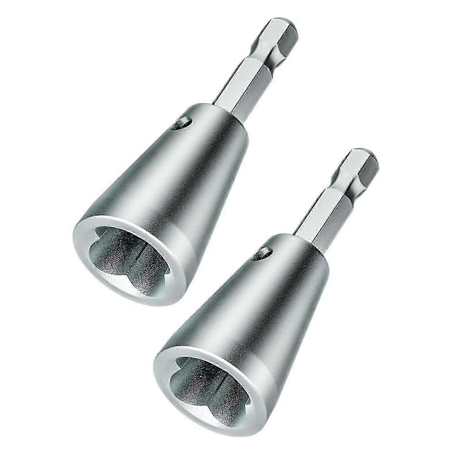 2Pcs Universal Wire Twister Cable Connectors High Hardness Rustproof Easy Operation Power Drill Wire Stripping Tools