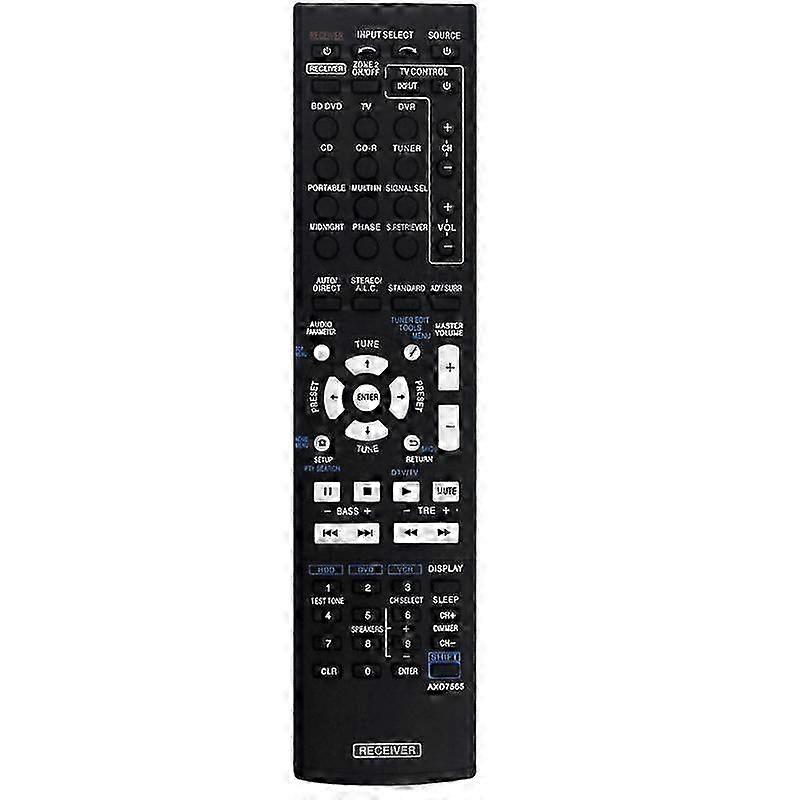 AXD7565 Replace Remote for Pioneer VSX-324-K AXD7565 VSX-819H VSX-828-S VSX-921 Home Theater Audio V