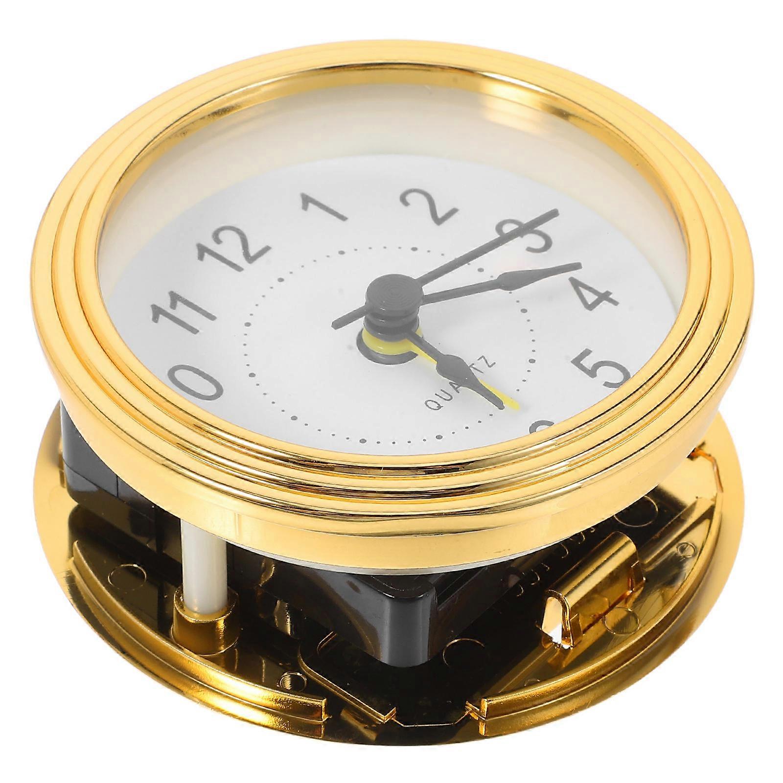 Retro Quartz Alarm Clock for Desk or Wall – Elegant Classic Design with Multiple Placement Options, Precise Timekeeping for Bedrooms and Offices