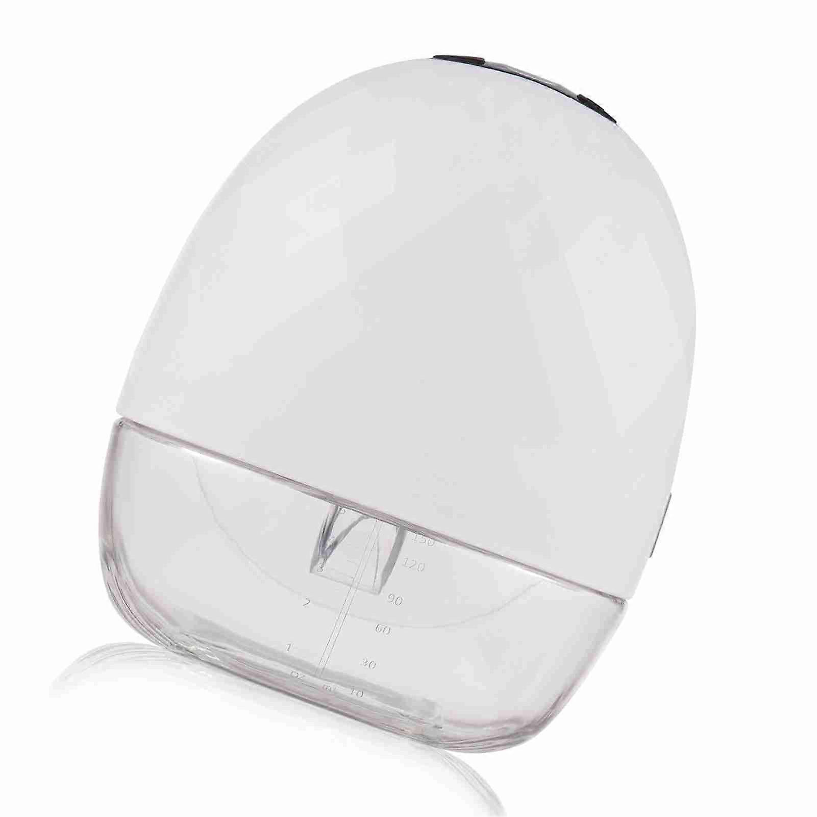 1-Pack Portable Wearable Breast Pump Hands Free Electric Breast Pump for Breastfeeding 4 Modes 9 Suction Level Low Noise Built-in Battery with 150ml