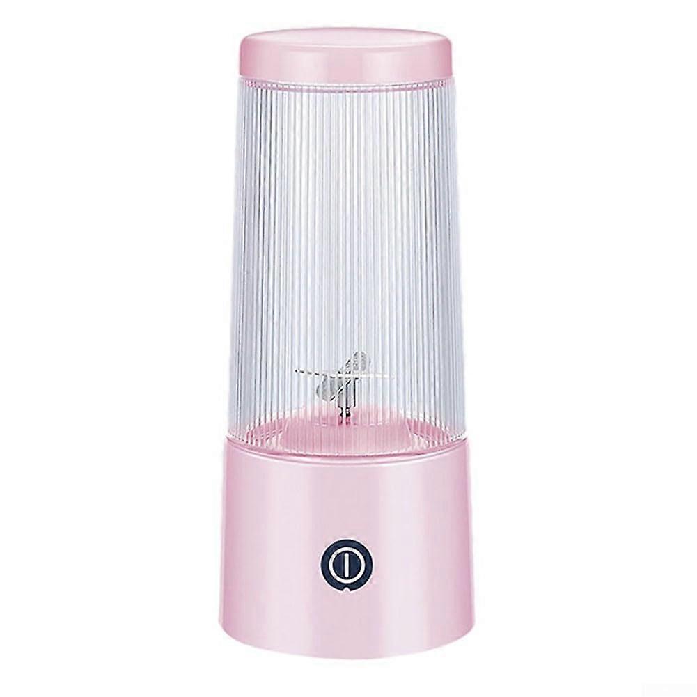 Portable Fruit And Vegetable Juice Cup Pink Rose Handheld On-The-Go For Fruits And Vegetables