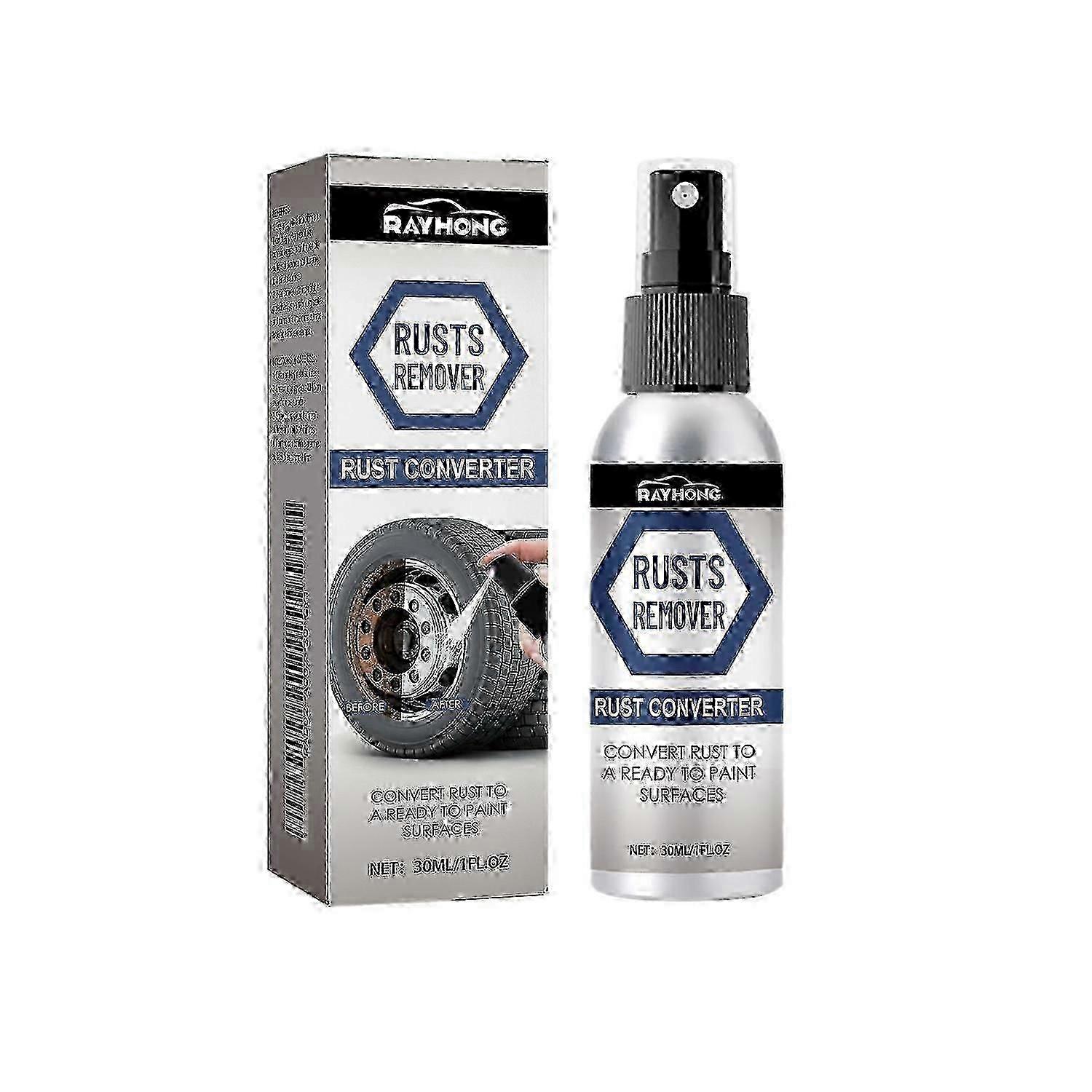 Rayhong Anti-Rust Conversion Agent Spray Automobile Wheel Hub Tire Rim Door Lock Cleaning Rust Remov