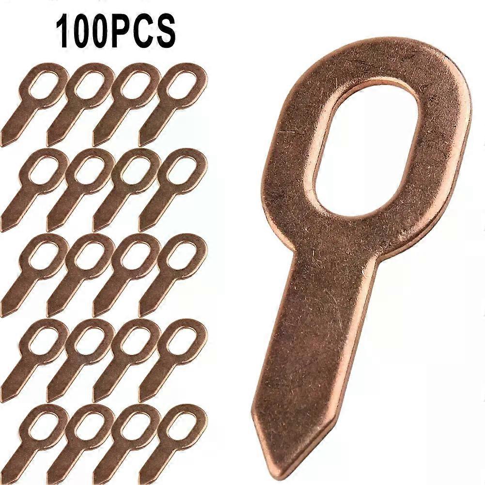 100pcs Car Dent Puller Straight Pull Rings Pull Washer Tool For Body Panels Auto Repair Tool Kit 55mm