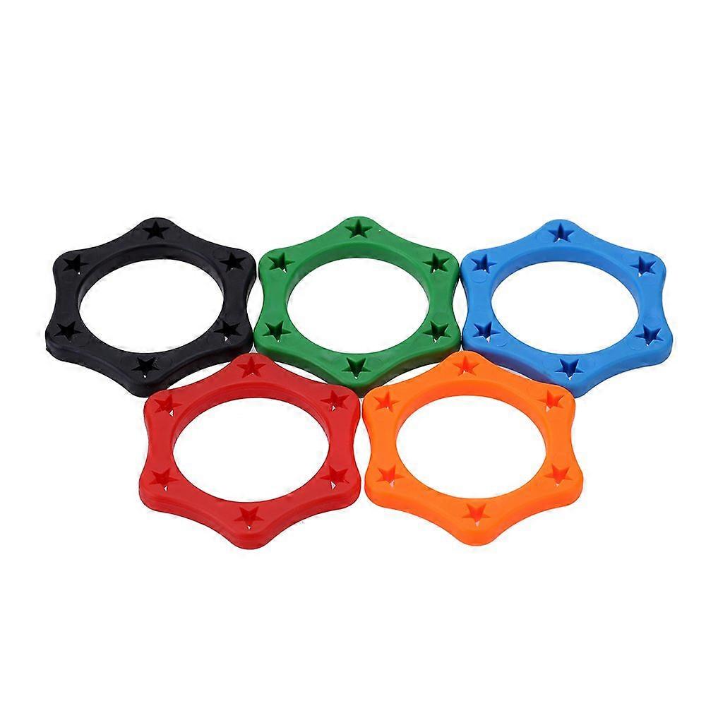 Mic Antirolling Ring 5pcs Rubber Wireless Handheld Microphone Antirolling Protective Ring 32 mm