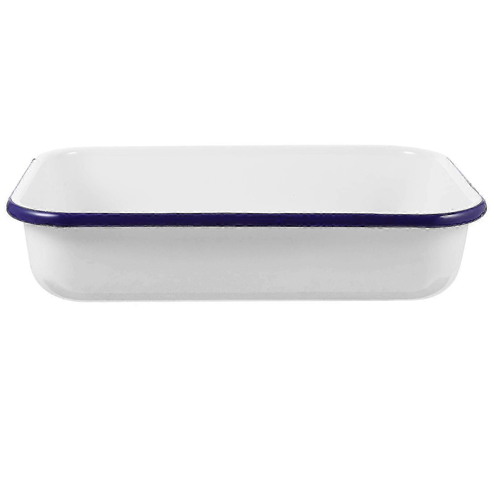 Multifunctional Nonstick Baking Tray and Storage Pan for Food Baking